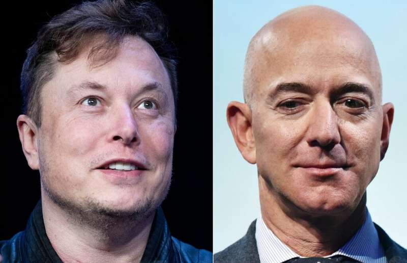 Musk aimed low with a recent tweet saying &quot;can't get it up (to orbit)&quot; in response to a post about Bezos-founded space