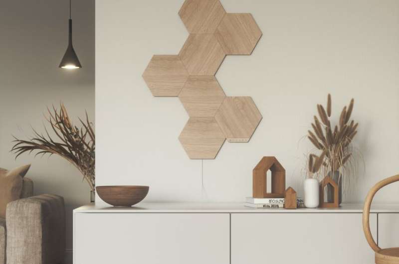 Nanoleaf develops classy lighting with a wood-like finish for your home