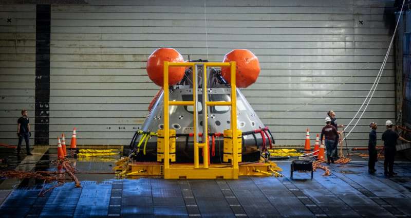 NASA tests beacon for safe recovery of astronauts on artemis missions