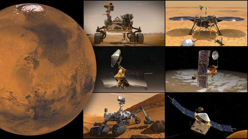 NASA's Mars Fleet Lays Low As Sun Moves Between Earth and Red Planet