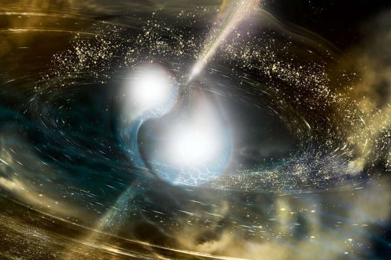 Neutron star collisions are “goldmine” of heavy elements, study finds