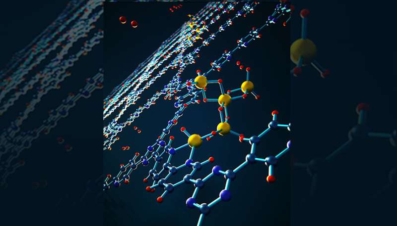 New hydrogen storage material steps on the gas