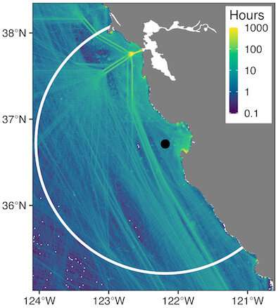 New research reveals ocean noise from shipping traffic reduced during COVID-19 pandemic