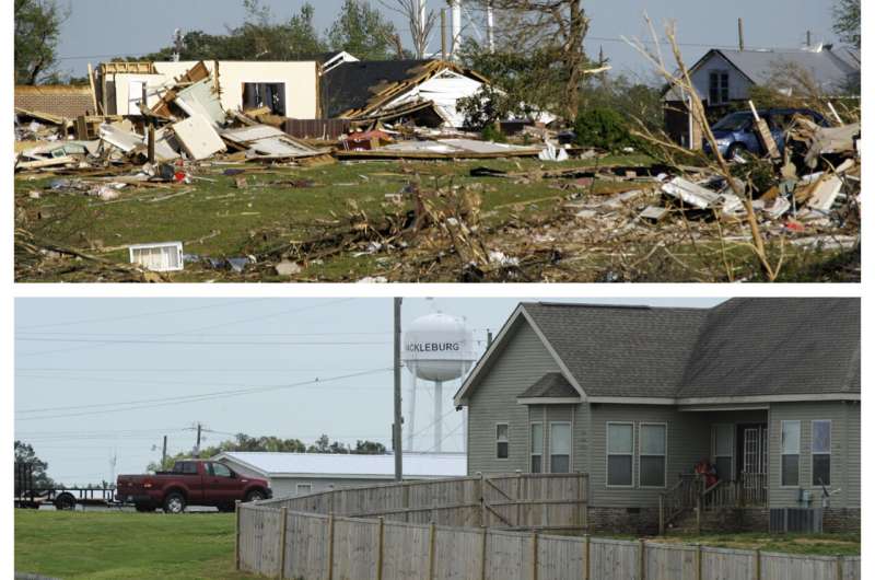 Pain, loss linger a decade after tornadoes hammer 6 states