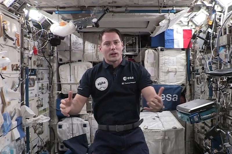 Pesquet said his experience in space made him appreciate Earth's fragility