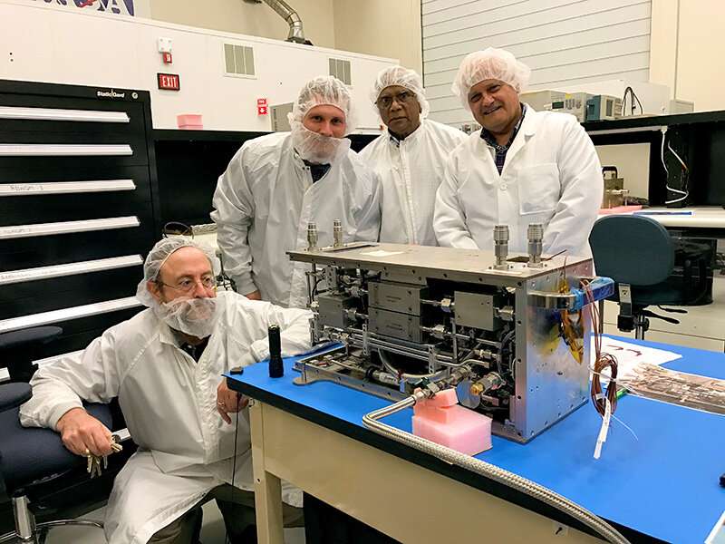 Purdue-designed heat transfer experiment arrives at International Space Station