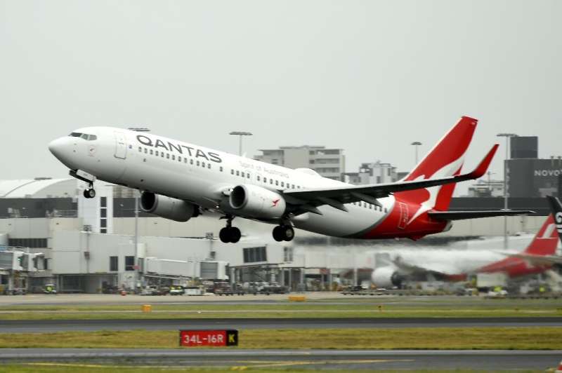 Qantas said the airline had gone from operating almost 100 percent of its usual domestic flying capacity in May to less than 40 