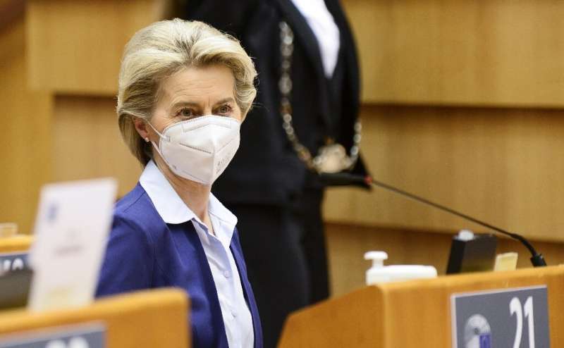 &quot;More safe and effective vaccines are coming to the market,&quot; EU Commission President Ursula von der Leyen (pictured Ma
