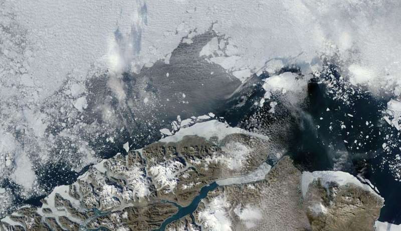 Researchers find the dynamics behind the remarkable August 2018 Greenland polynya formation