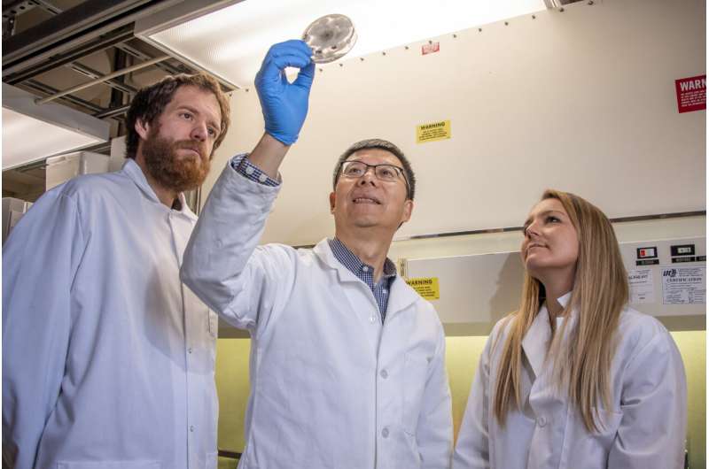 Researchers prepare to send fungi for a ride around the moon