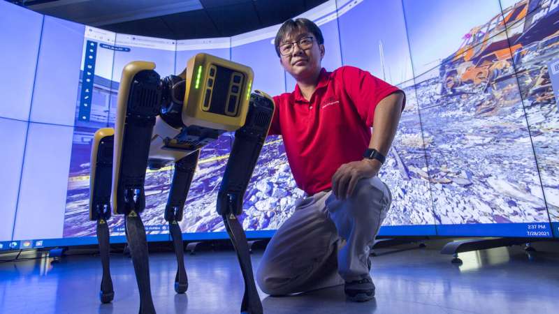 Robot dog makes simplifies infrastructure maintenance