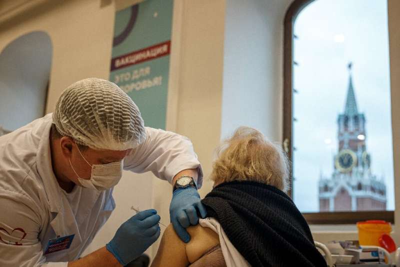 Russia has been hit by a devastating Covid wave this autumn, but only a third of the population has been vaccinated