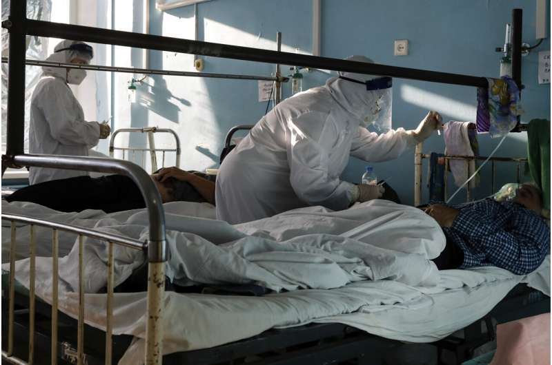 Russia's coronavirus deaths still hover near all-time highs