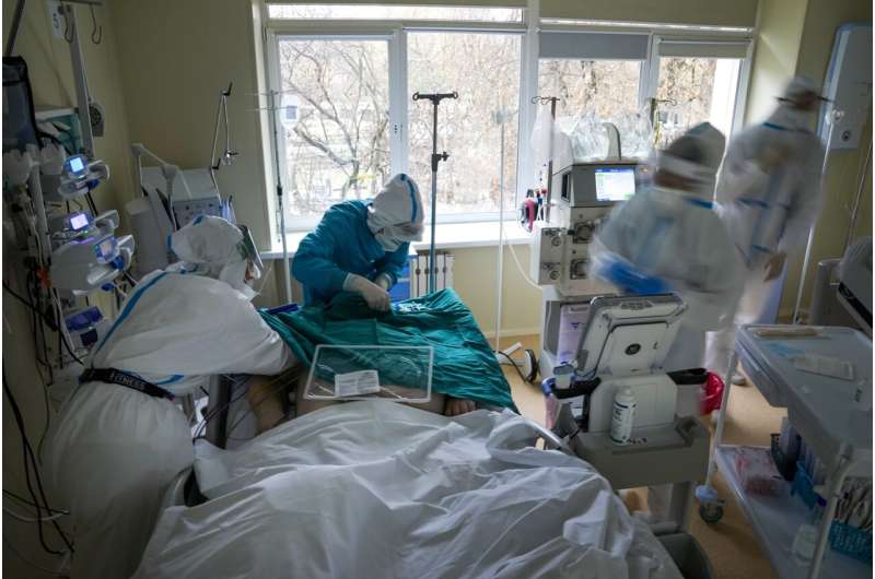 Russia's daily coronavirus deaths mount to another high