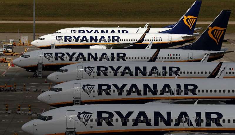 Ryanair expects a loss of between 250 to 450 million euros ($283-510 million) in its financial year that runs through March 2022