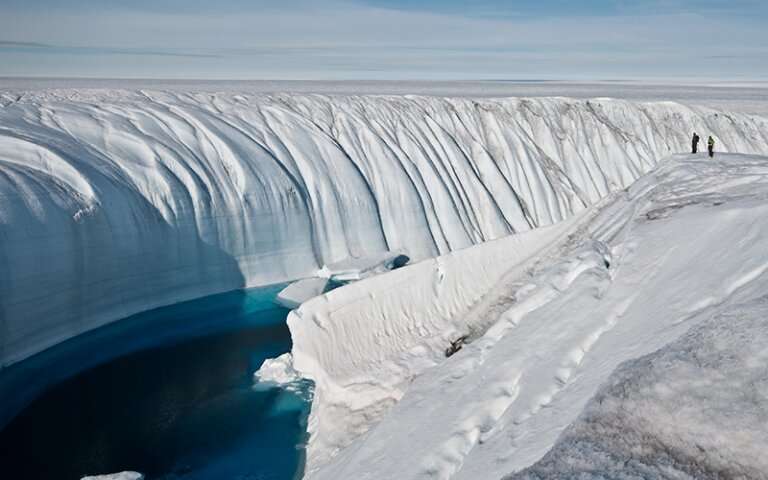 Satellite monitoring of Greenland ice melting highlights global flood risk