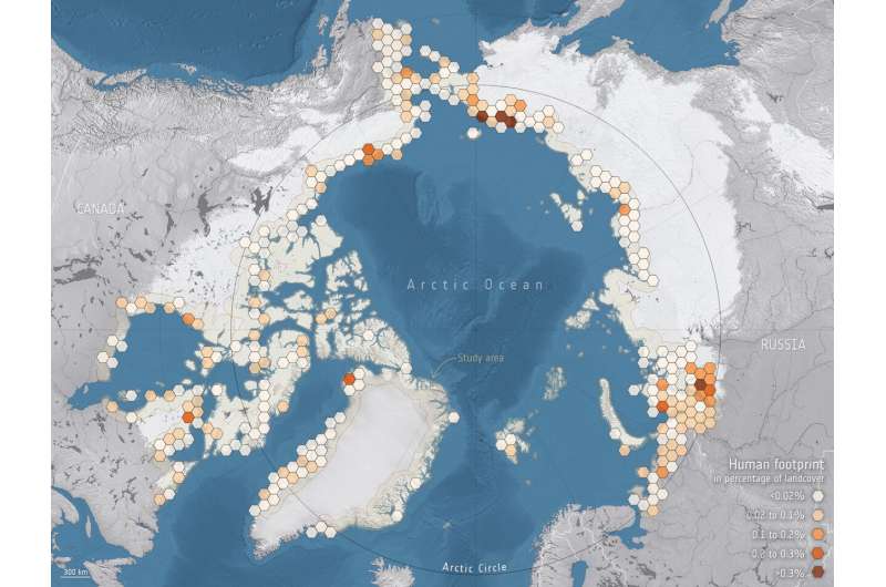 Satellites pinpoint communities at risk of permafrost thaw