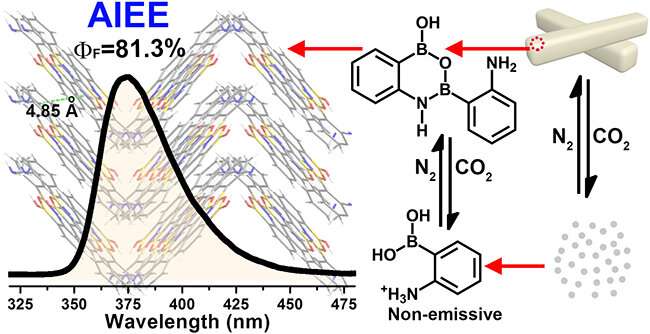 Scientists discover novel aggregation-induced enhanced emission aromatic molecule
