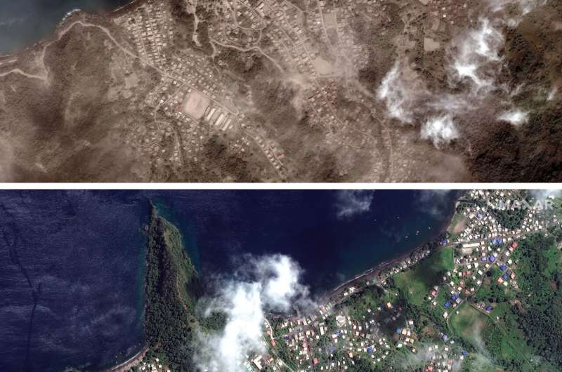 Scientists offer look into life as Caribbean volcano erupted