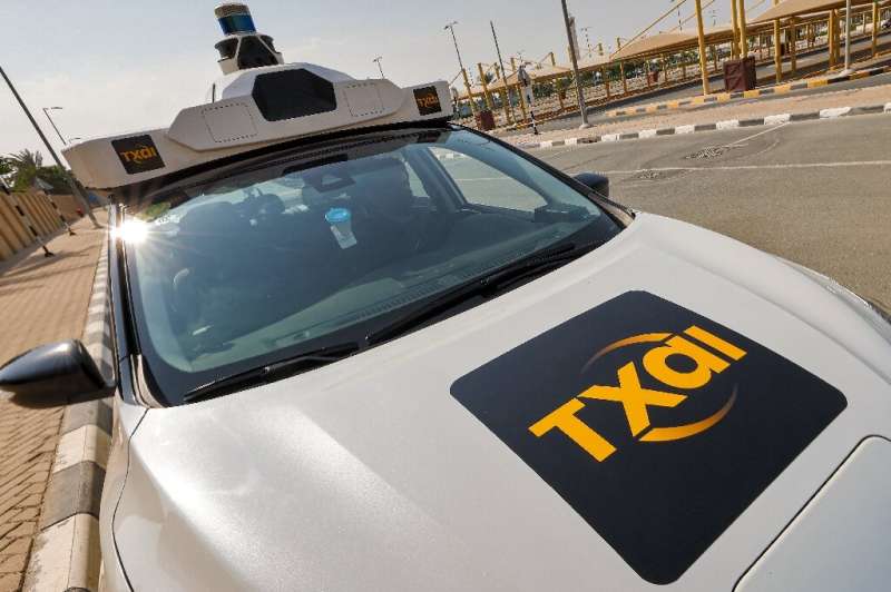 Self-driving TXAI in Abu Dhabi