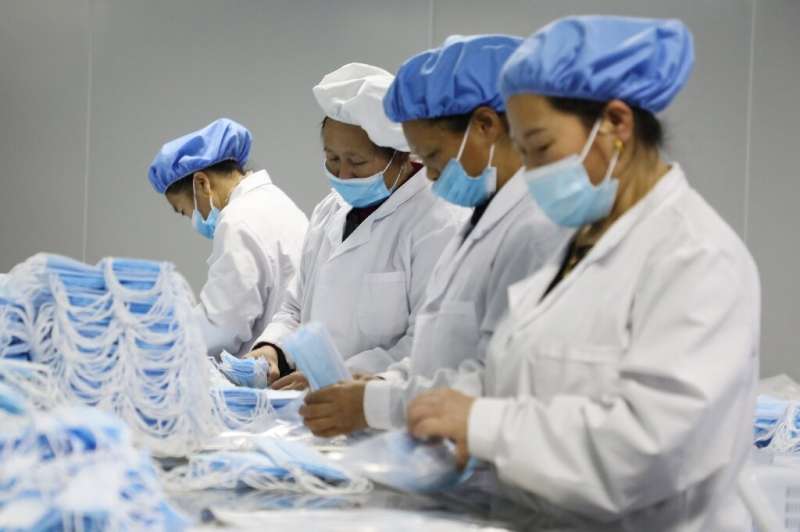 Selling masks abroad has become an important driver of China's exports