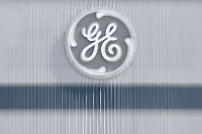 Shares of General Electric rose as it reported higher revenues and orders across its businesses