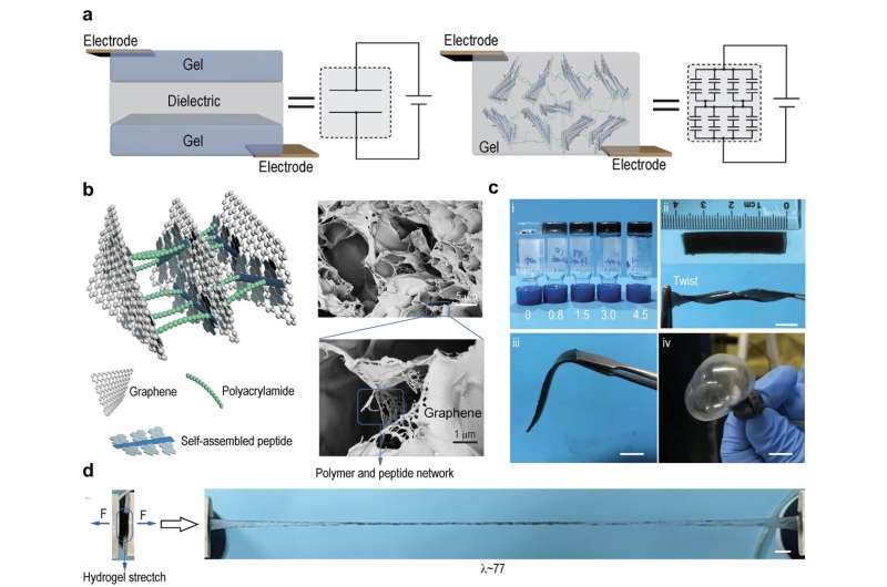 SHARK, making stretchable and self-healable hydrogel artificial skin possible