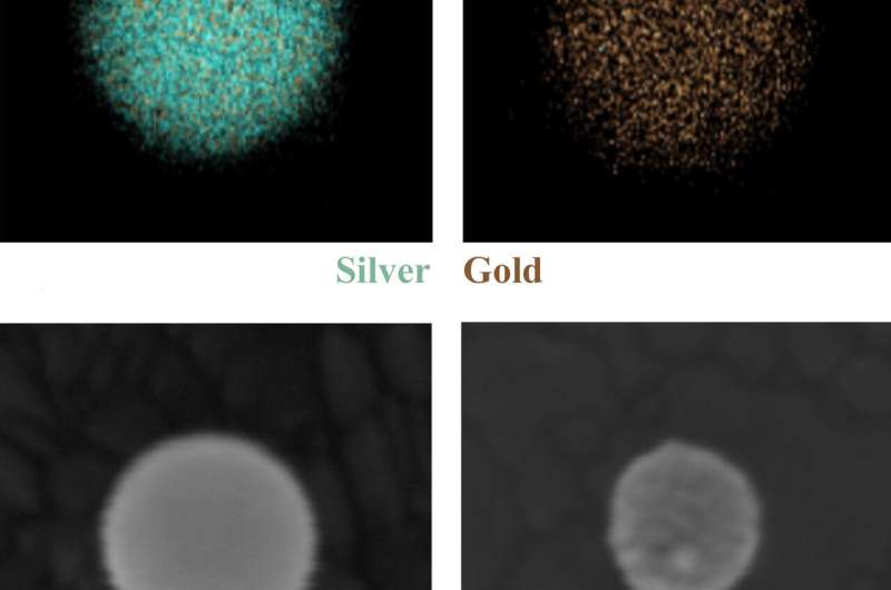 Chemists show ions’ staged release from gold-silver nanoparticles could be useful property