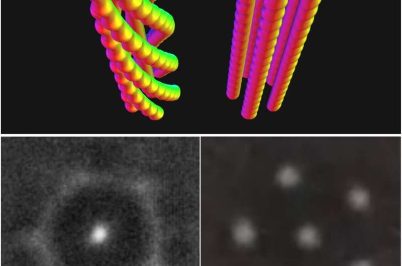 Skyrmion research: Braids of nanovortices discovered