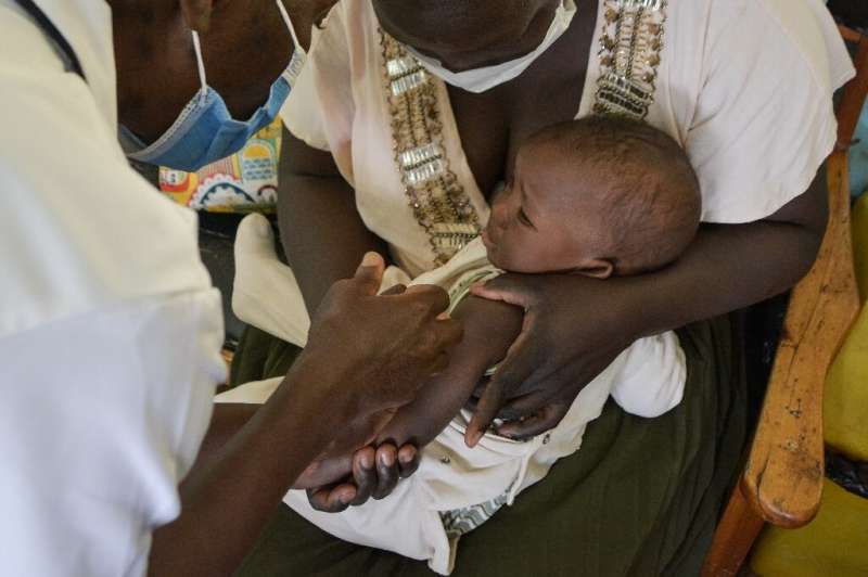 每年有260000 5岁以下儿童死于疟疾在非洲