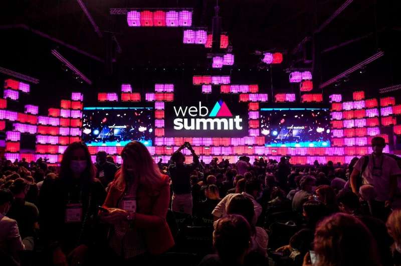 Some 40,000 people from around the world are attending Lisbon's Web Summit, in a test of the return to mass events
