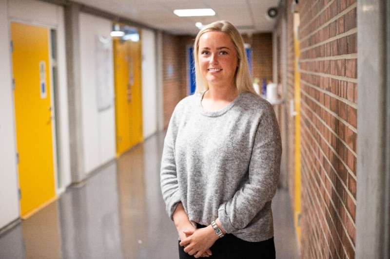 Student Camilla Abrahamsen, 25, hopes one day to help make oil a bit greener