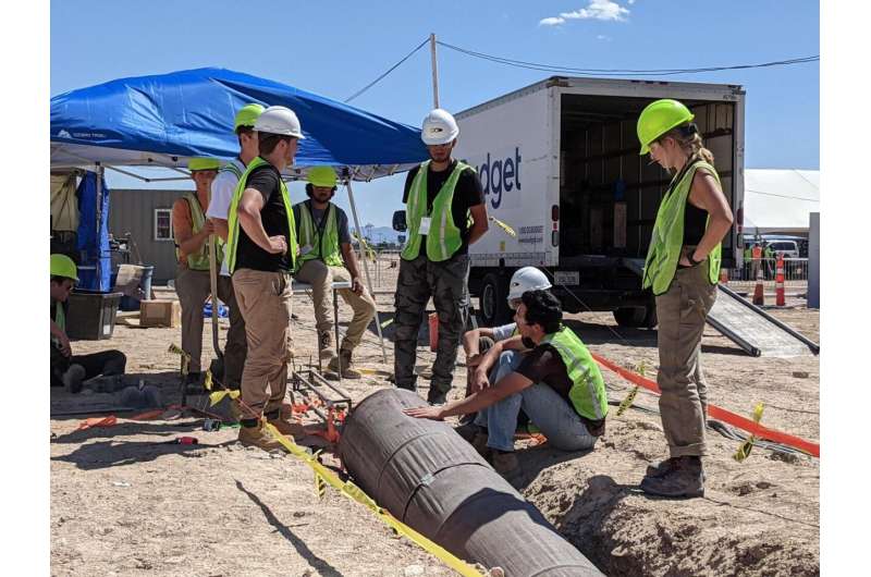 Students break new ground in Hyperloop challenge