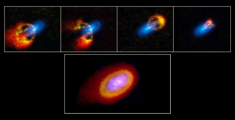 chaotic star system reveals planet formation secrets Study-of-young-chaotic