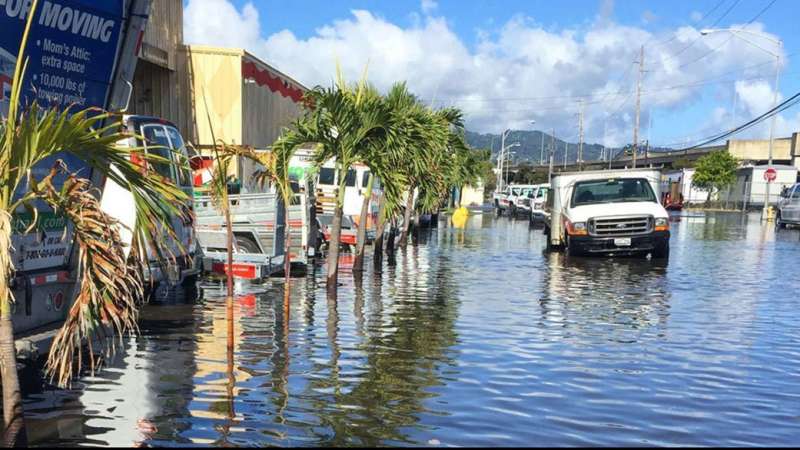 Study projects a surge in coastal flooding starting in 2030s