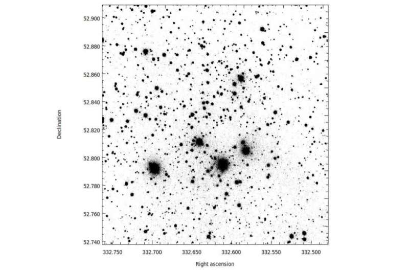Study sheds more light on the properties of open cluster IC 1434