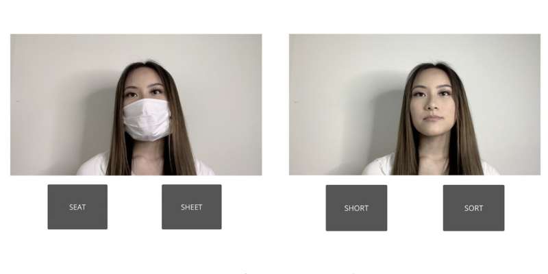 Study suggests face masks do not muddle speech perception