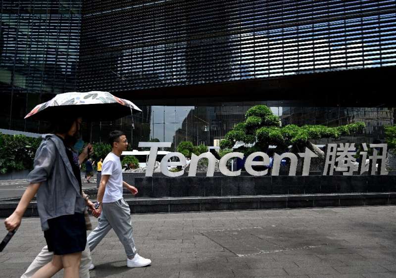 Tencent rvenue was up a slower-than-expected 13 percent year-on-year as China cracks down on tech giants and the gaming industry