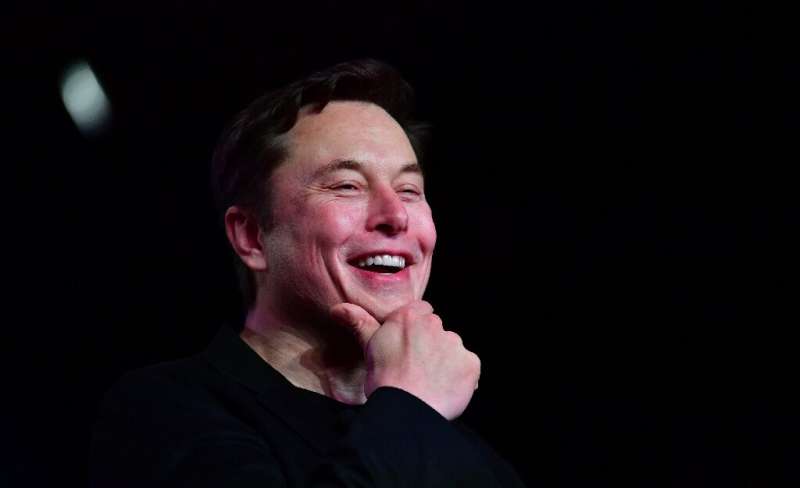 Tesla CEO Elon Musk at the 2019 unveiling of the new Tesla Model Y in Hawthorne, California