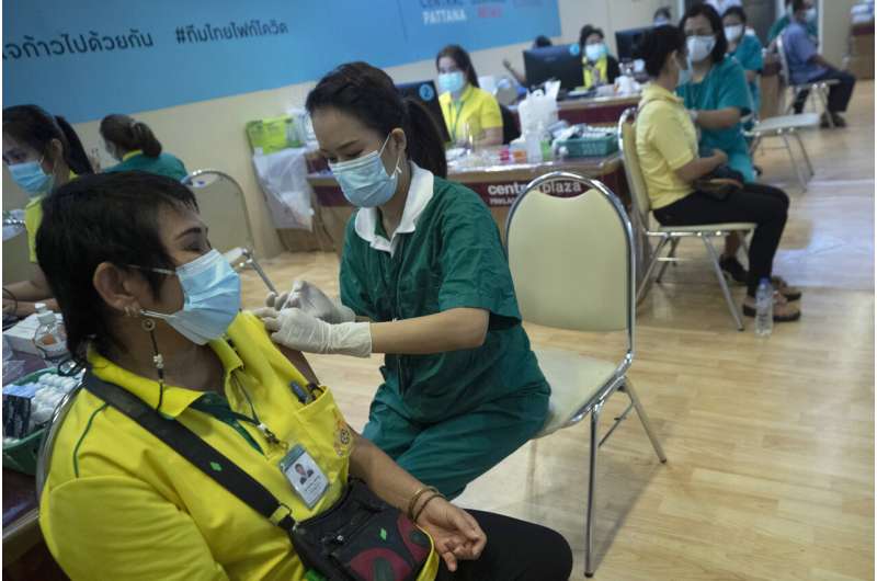 Thai villages isolated over variant find amid vaccine worry