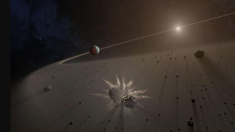 The case of the missing mantle: How impact debris may have disappeared from the solar system