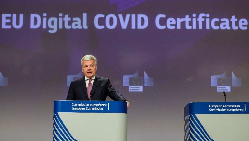 The EU plans to launch its Digital Covid Certificate on July 1