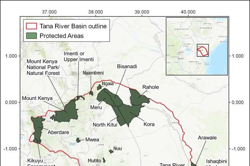 The impact of climate change on Kenya's Tana river basin