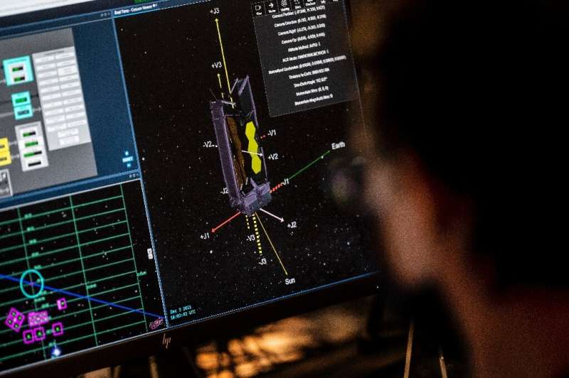 تلسکوپ فضایی جیمز وب که در اینجا بر روی صفحه کامپیوتر یک مهندس ارائه شده است، بیش از 10 میلیارد دلار هزینه دارد و توسط علم مورد استفاده قرار خواهد گرفت.
