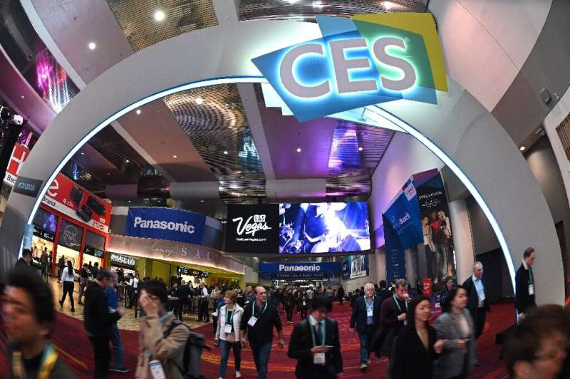 The Las Vegas-based Consumer Electronics Show (CES), seen here in  2020, plans to make its grand return to in-person attendance 