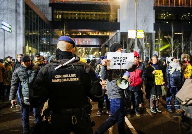 The Netherlands has ramped up anti-Covid restrictions, sparking protests