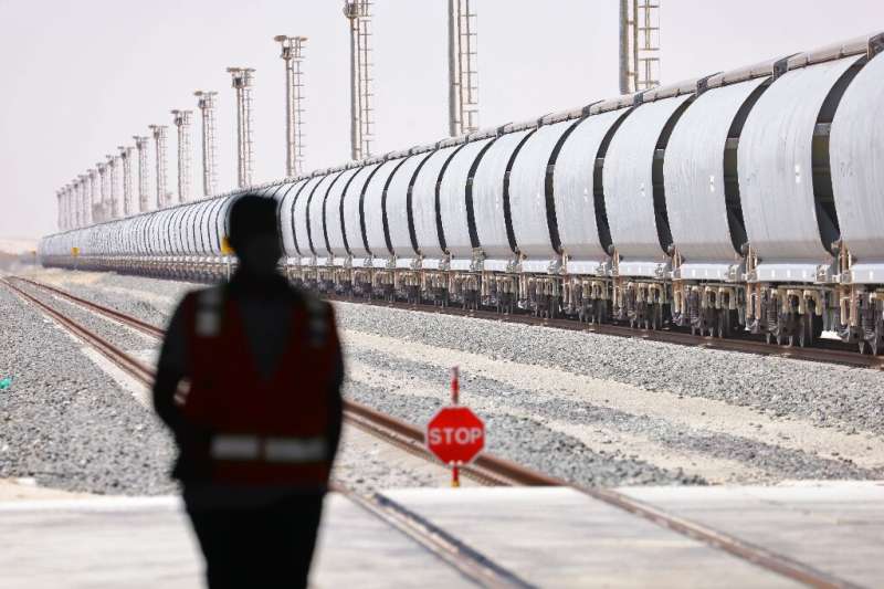 The UAE hopes the rail network's supply chain will help diversify its oil-dependent economy