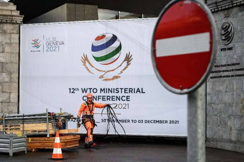 The WTO called off a conference, its biggest gathering in four years, at the last minute over the new variant