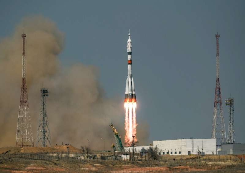 The launch came just ahead of Monday's anniversary of Gagarin's historic flight on April 12, 1961