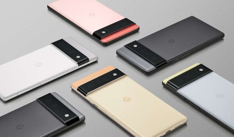 This handout photo from Google on July 30, 2021 shows the new Pixel 6 smartphone; Pixel phones have been seen as a way for Googl